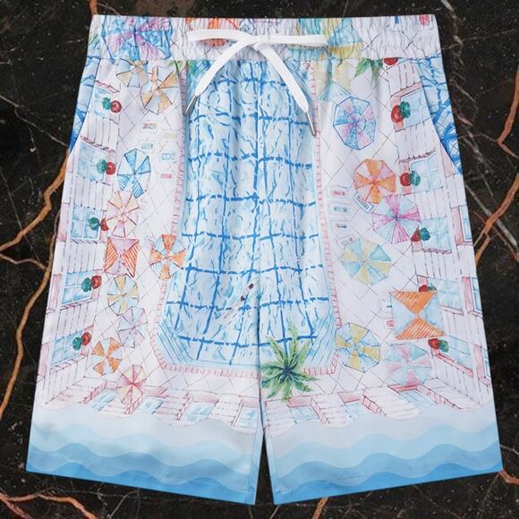 Casablanca blue shorts